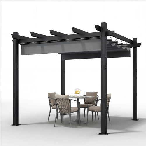 Gamme Habu - Pergola auto-portante - Rétractable